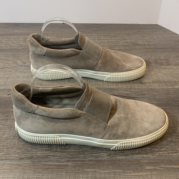 Vince tan suede slip on shoes size 9.5 - Picture 3 of 9